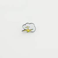 Lightning Hard Enamel Lapel Pin