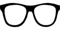 Black Ban Glasses